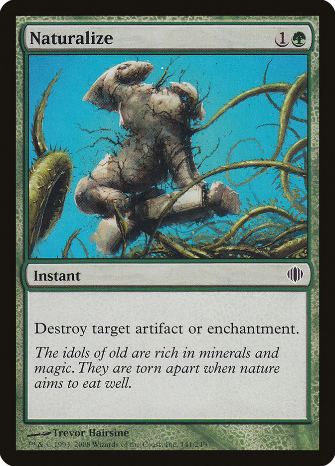 Naturalize [Shards of Alara] MTG Single Magic: The Gathering    | Red Claw Gaming