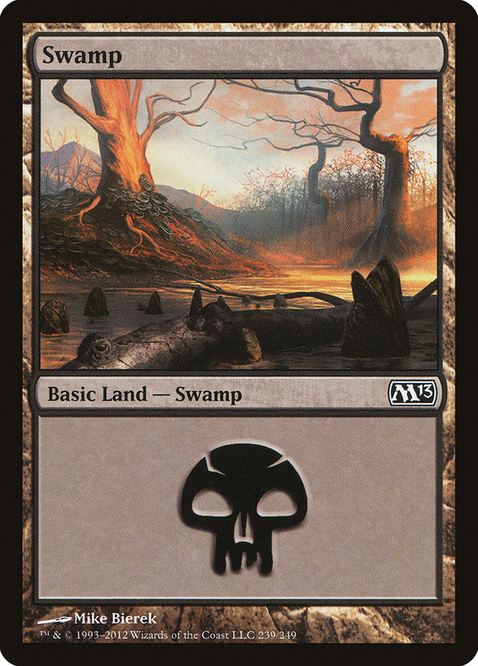 Swamp (239) [Magic 2013] MTG Single Magic: The Gathering    | Red Claw Gaming