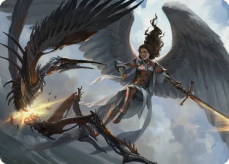 Destroy Evil Art Card [Dominaria United Art Series] MTG Single Magic: The Gathering    | Red Claw Gaming