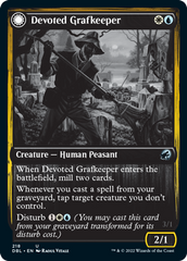 Devoted Grafkeeper // Departed Soulkeeper [Innistrad: Double Feature] MTG Single Magic: The Gathering    | Red Claw Gaming