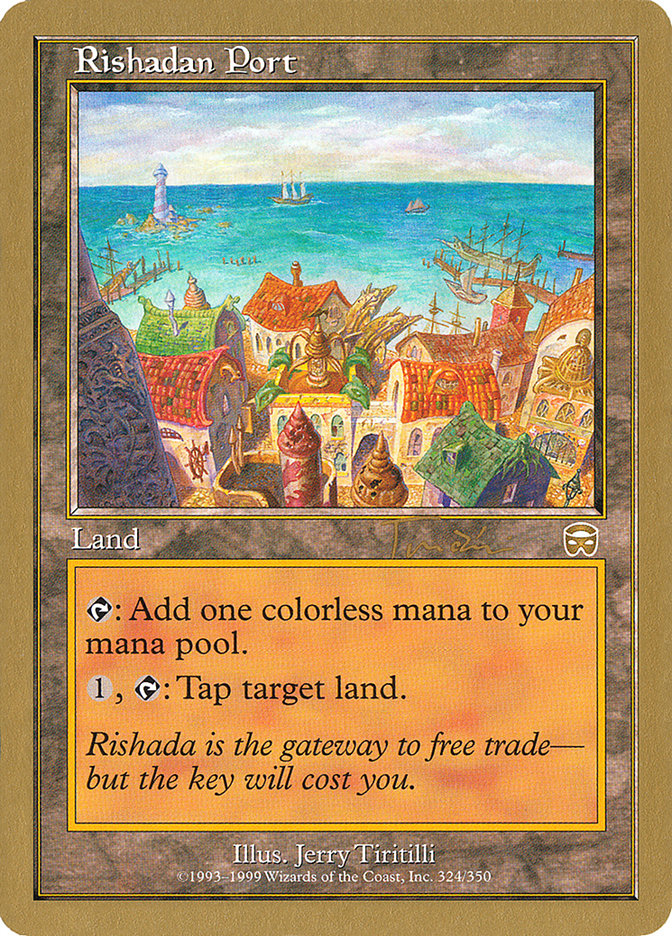 Rishadan Port (Jan Tomcani) [World Championship Decks 2001] MTG Single Magic: The Gathering    | Red Claw Gaming