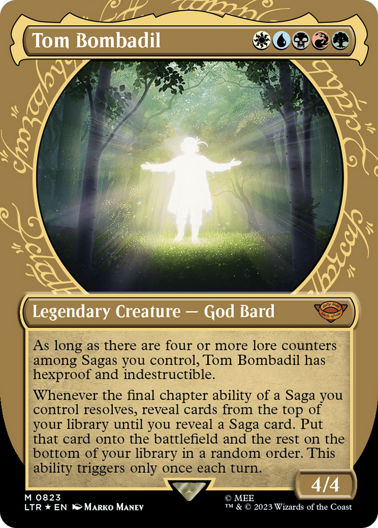 Tom Bombadil (Showcase) (Surge Foil) [The Lord of the Rings: Tales of Middle-Earth] MTG Single Magic: The Gathering    | Red Claw Gaming