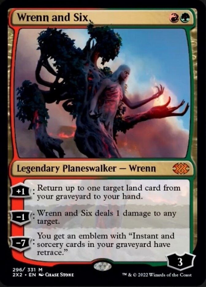 Wrenn and Six [Double Masters 2022] MTG Single Magic: The Gathering    | Red Claw Gaming