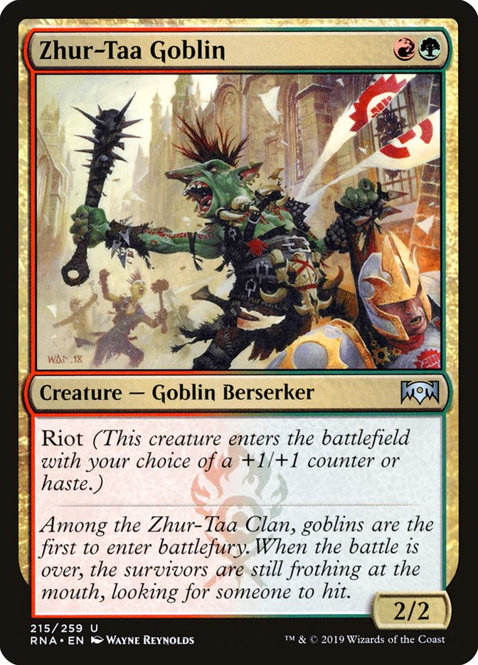 Zhur-Taa Goblin [Ravnica Allegiance] MTG Single Magic: The Gathering    | Red Claw Gaming