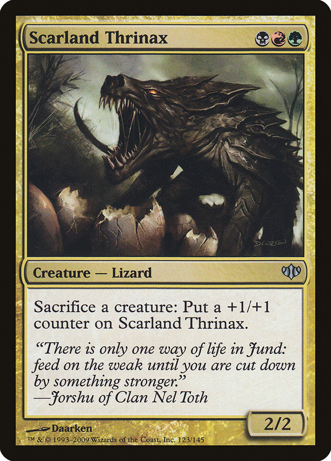 Scarland Thrinax [Conflux] MTG Single Magic: The Gathering    | Red Claw Gaming