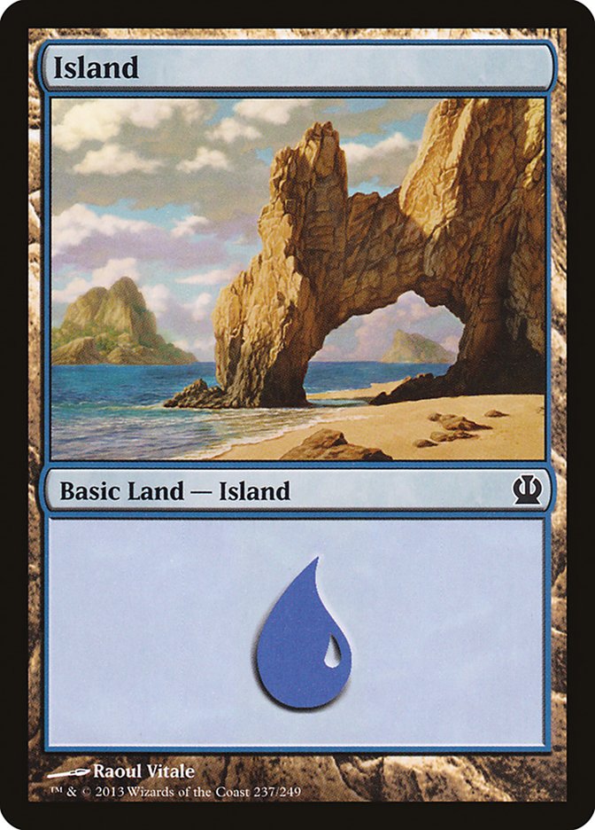 Island (237) [Theros] MTG Single Magic: The Gathering    | Red Claw Gaming