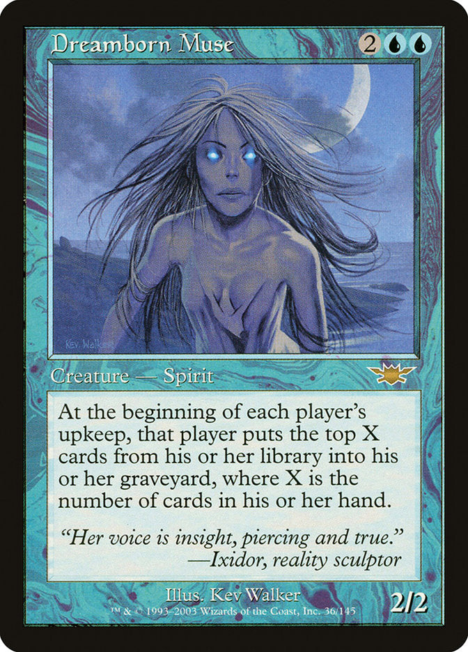 Dreamborn Muse [Legions] MTG Single Magic: The Gathering    | Red Claw Gaming