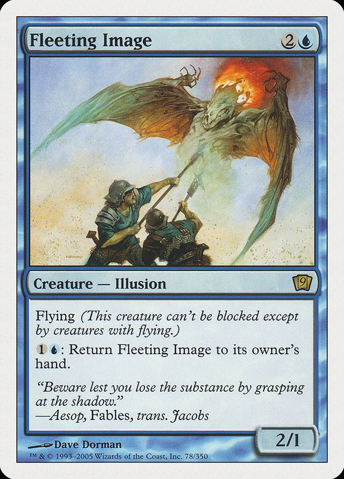 Fleeting Image [Ninth Edition] MTG Single Magic: The Gathering    | Red Claw Gaming