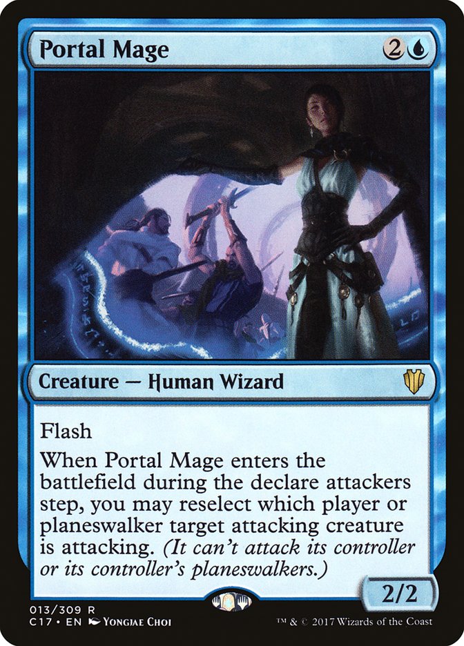 Portal Mage [Commander 2017] MTG Single Magic: The Gathering    | Red Claw Gaming