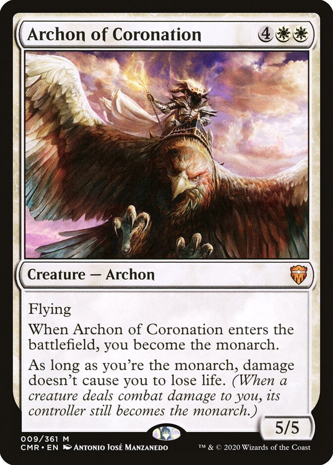 Archon of Coronation [Commander Legends] MTG Single Magic: The Gathering    | Red Claw Gaming