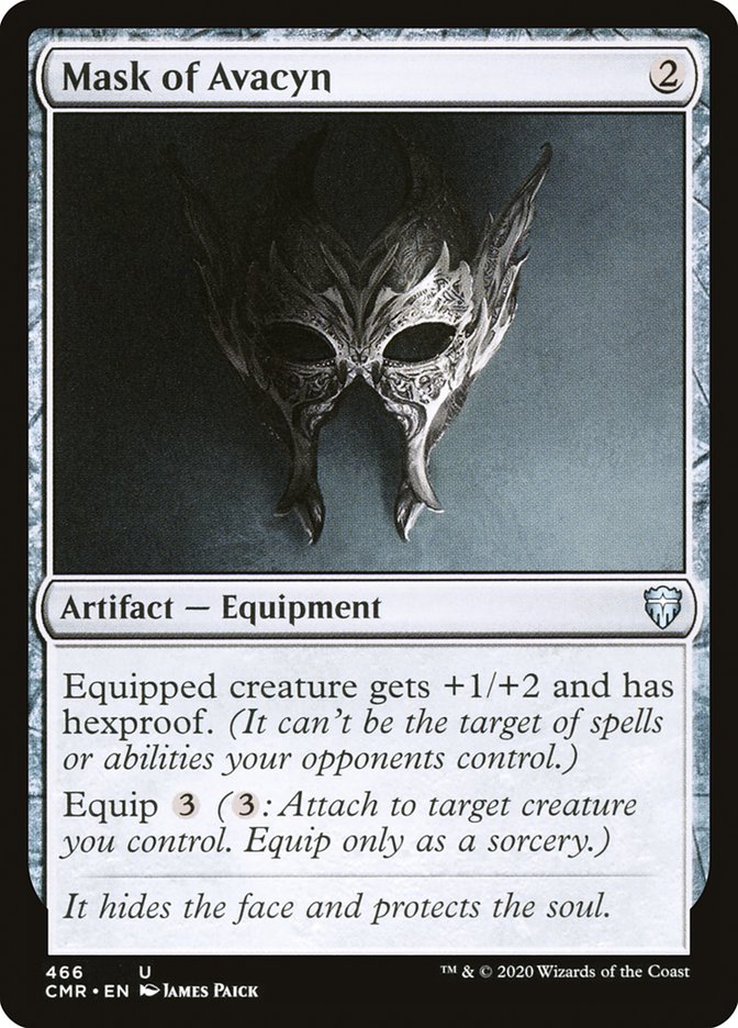 Mask of Avacyn [Commander Legends] MTG Single Magic: The Gathering    | Red Claw Gaming