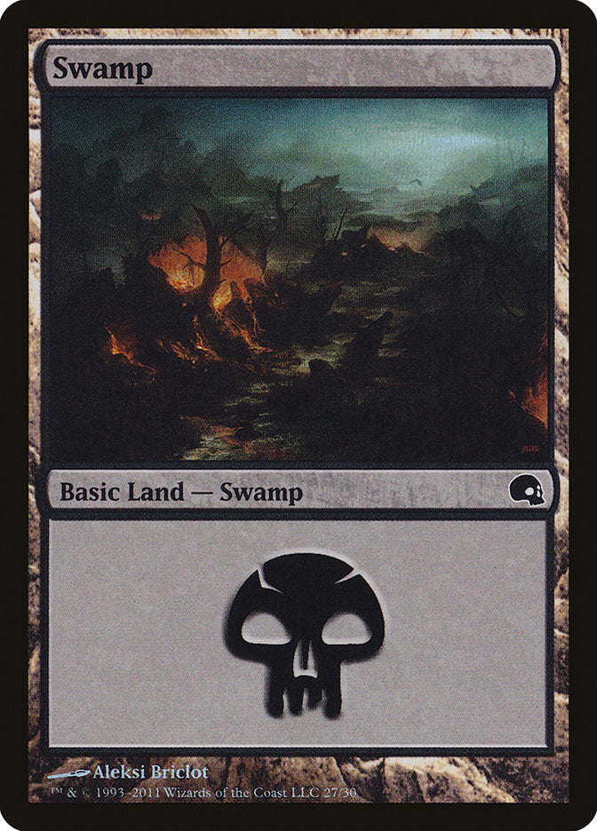 Swamp (27) [Premium Deck Series: Graveborn] MTG Single Magic: The Gathering    | Red Claw Gaming