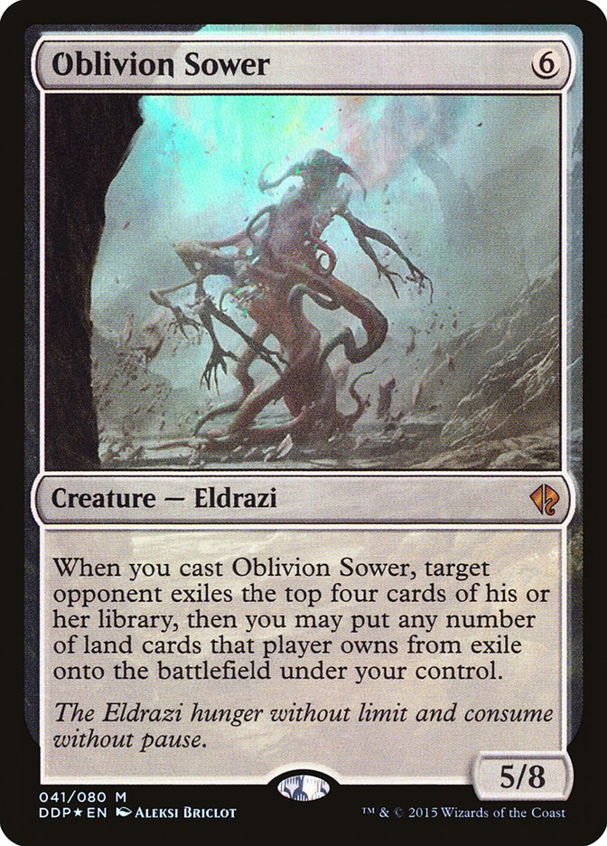 Oblivion Sower [Duel Decks: Zendikar vs. Eldrazi] MTG Single Magic: The Gathering    | Red Claw Gaming