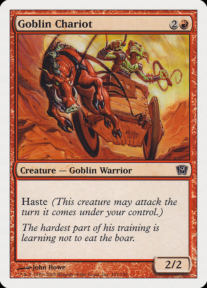 Goblin Chariot [Ninth Edition] MTG Single Magic: The Gathering    | Red Claw Gaming