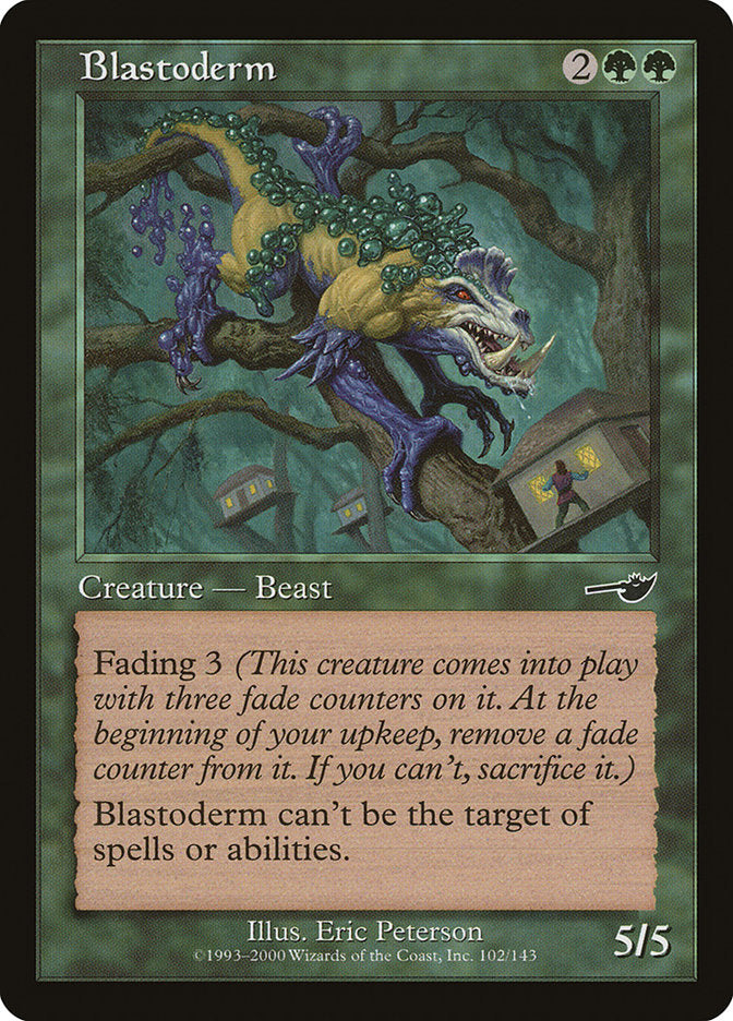 Blastoderm [Nemesis] MTG Single Magic: The Gathering    | Red Claw Gaming