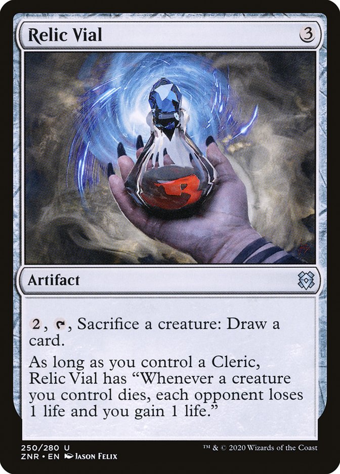 Relic Vial [Zendikar Rising] MTG Single Magic: The Gathering    | Red Claw Gaming