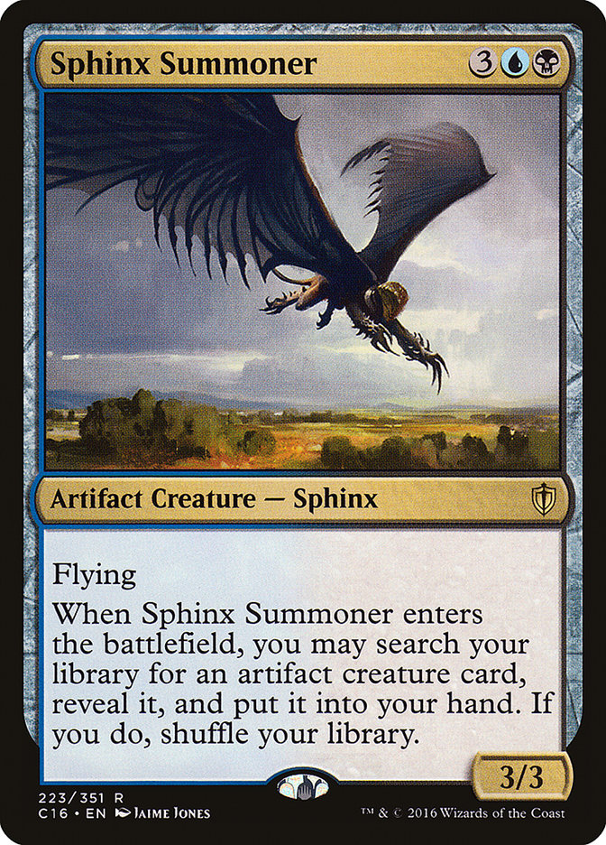 Sphinx Summoner [Commander 2016] MTG Single Magic: The Gathering    | Red Claw Gaming