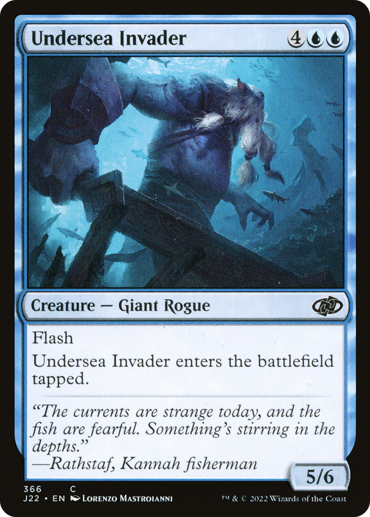 Undersea Invader [Jumpstart 2022] MTG Single Magic: The Gathering    | Red Claw Gaming