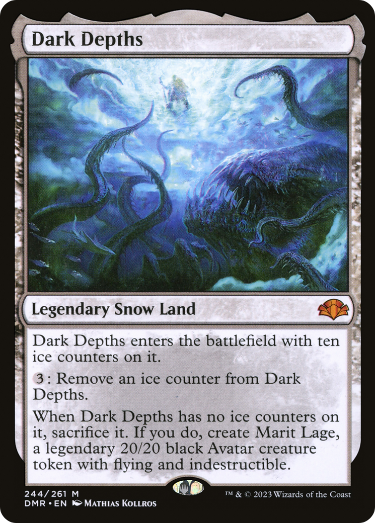 Dark Depths [Dominaria Remastered] MTG Single Magic: The Gathering    | Red Claw Gaming