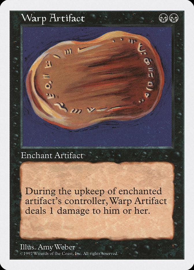 Warp Artifact [Fifth Edition] MTG Single Magic: The Gathering    | Red Claw Gaming