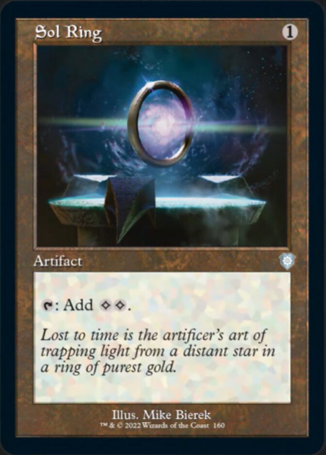 Sol Ring (Retro) [The Brothers' War Commander] MTG Single Magic: The Gathering    | Red Claw Gaming