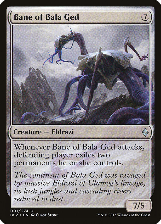 Bane of Bala Ged [Battle for Zendikar] MTG Single Magic: The Gathering    | Red Claw Gaming