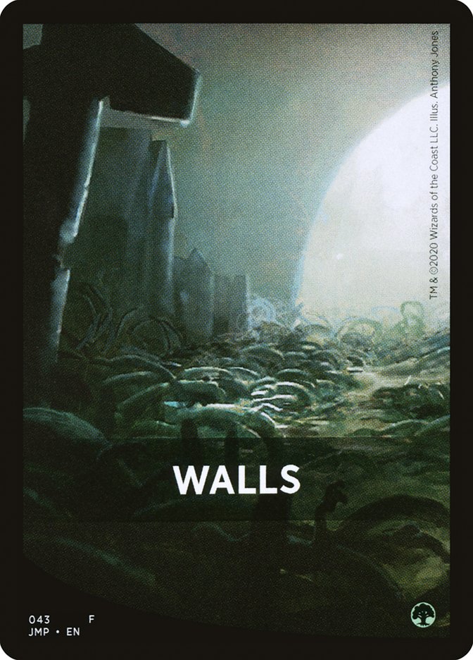 Walls [Jumpstart Front Cards] MTG Single Magic: The Gathering    | Red Claw Gaming