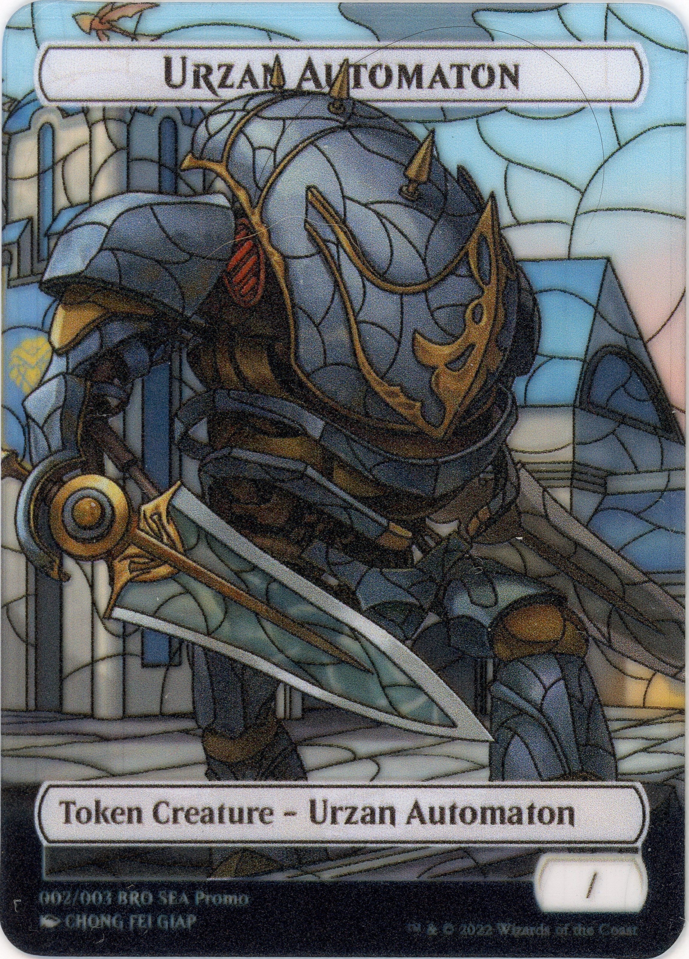 Urzan Automaton Token (SEA Exclusive) [The Brothers' War Tokens] MTG Single Magic: The Gathering    | Red Claw Gaming