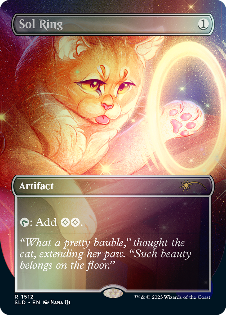 Sol Ring (1512) // Sol Ring [Secret Lair Commander Deck: Raining Cats and Dogs] MTG Single Magic: The Gathering    | Red Claw Gaming