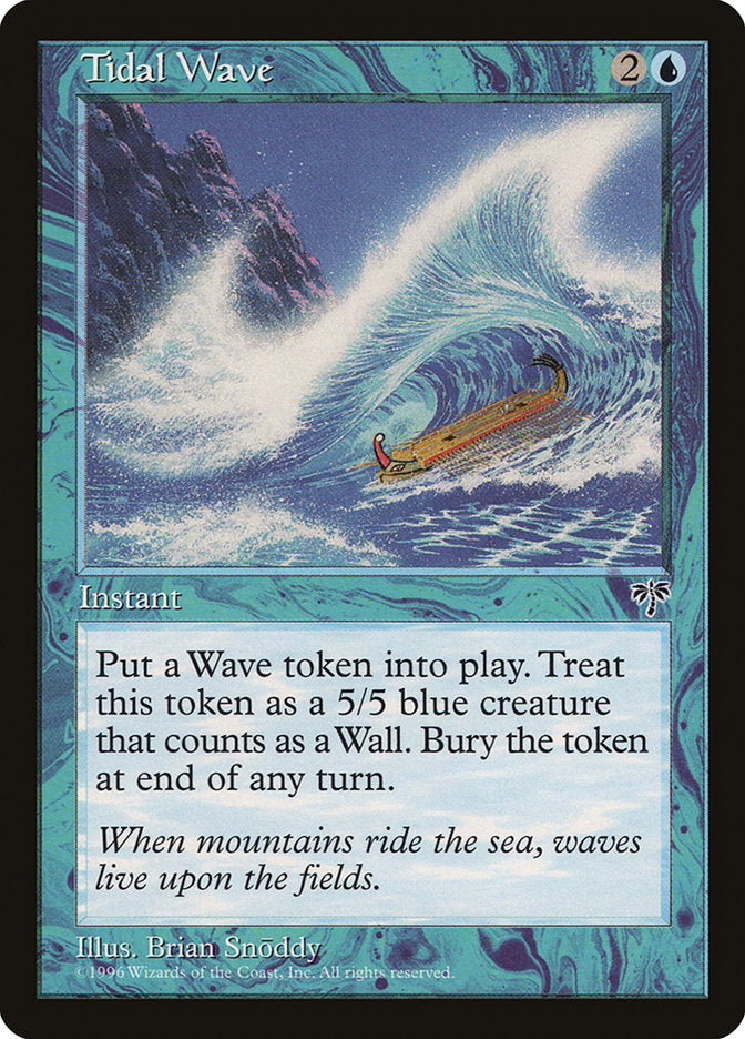 Tidal Wave [Mirage] MTG Single Magic: The Gathering    | Red Claw Gaming