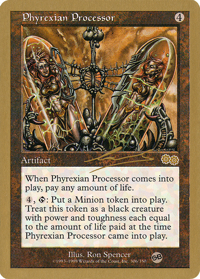 Phyrexian Processor (Nicolas Labarre) (SB) [World Championship Decks 2000] MTG Single Magic: The Gathering    | Red Claw Gaming