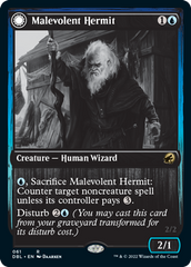 Malevolent Hermit // Benevolent Geist [Innistrad: Double Feature] MTG Single Magic: The Gathering    | Red Claw Gaming