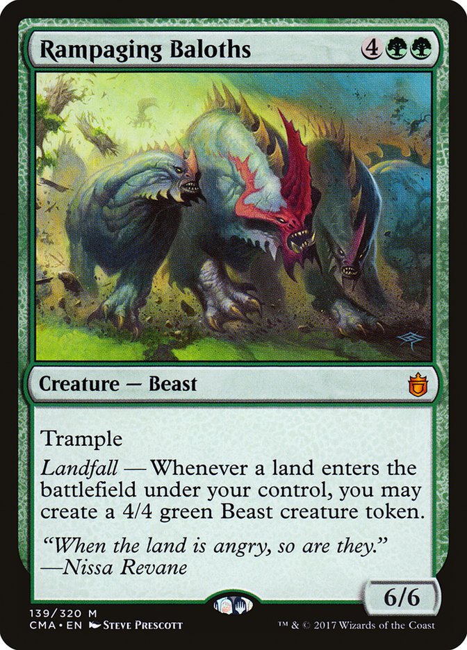 Rampaging Baloths [Commander Anthology] MTG Single Magic: The Gathering    | Red Claw Gaming