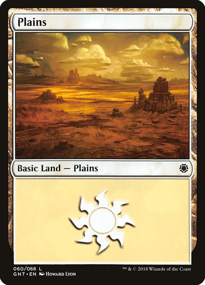 Plains (60) [Game Night 2018] MTG Single Magic: The Gathering    | Red Claw Gaming