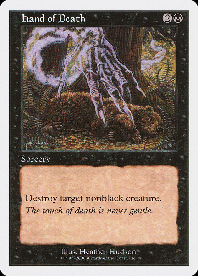 Hand of Death [Starter 2000] MTG Single Magic: The Gathering    | Red Claw Gaming