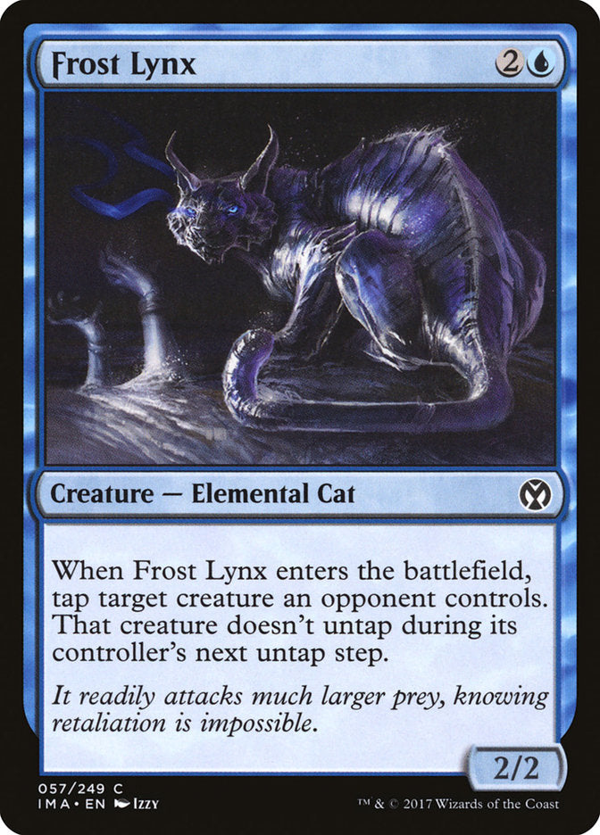 Frost Lynx [Iconic Masters] MTG Single Magic: The Gathering    | Red Claw Gaming