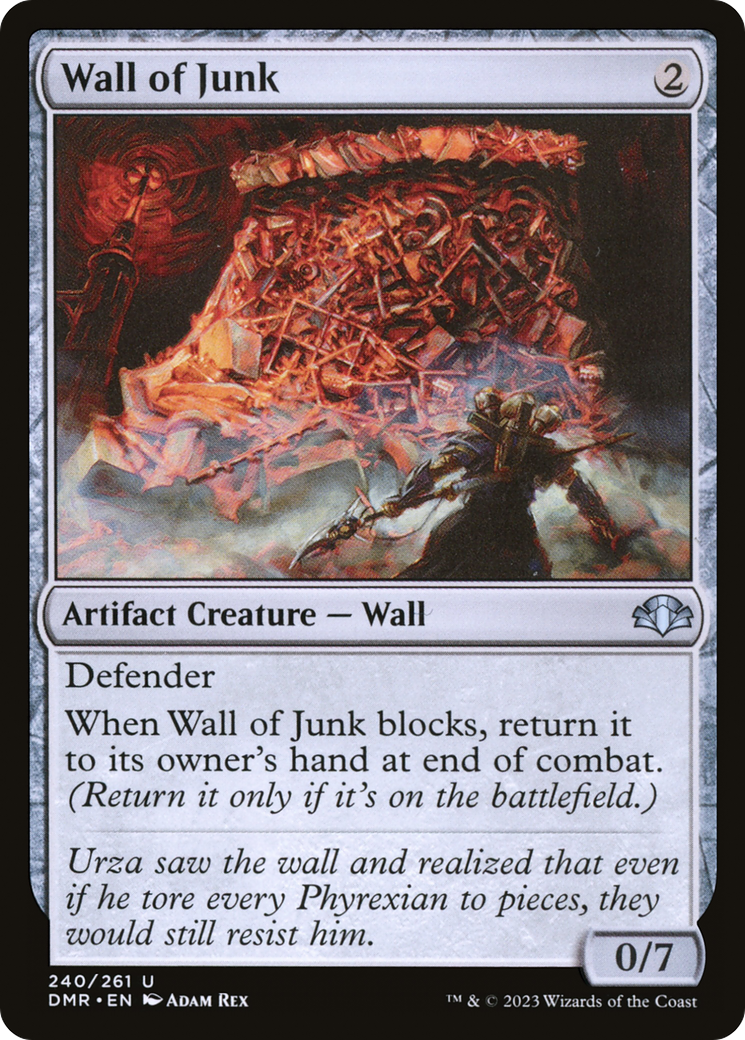 Wall of Junk [Dominaria Remastered] MTG Single Magic: The Gathering    | Red Claw Gaming