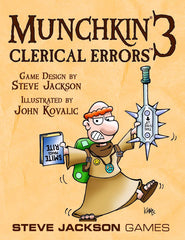 Munchkin 3: Clerical Errors Board Games Steve Jackson    | Red Claw Gaming