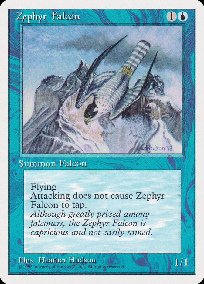 Zephyr Falcon [Rivals Quick Start Set] MTG Single Magic: The Gathering    | Red Claw Gaming