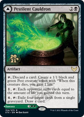 Pestilent Cauldron // Restorative Burst [Strixhaven: School of Mages Prerelease Promos] MTG Single Magic: The Gathering    | Red Claw Gaming