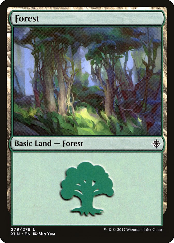 Forest (279) [Ixalan] MTG Single Magic: The Gathering    | Red Claw Gaming