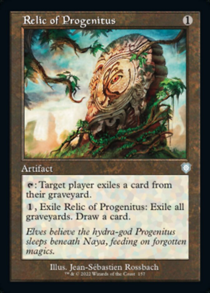 Relic of Progenitus (Retro) [The Brothers' War Commander] MTG Single Magic: The Gathering    | Red Claw Gaming