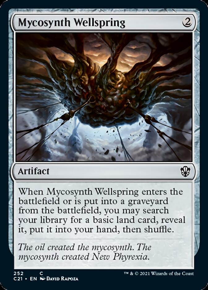 Mycosynth Wellspring [Commander 2021] MTG Single Magic: The Gathering    | Red Claw Gaming