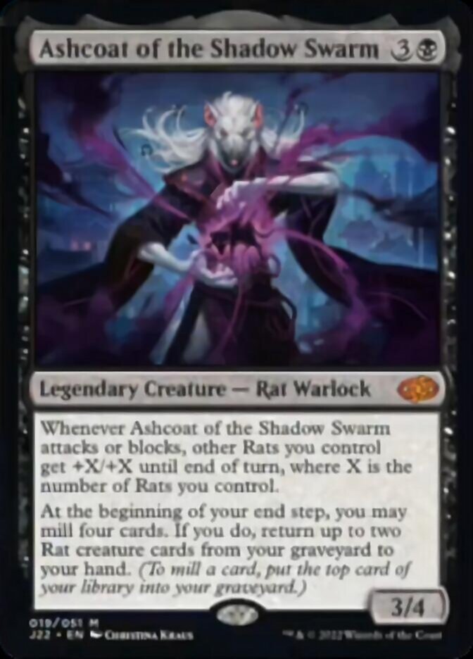 Ashcoat of the Shadow Swarm [Jumpstart 2022] MTG Single Magic: The Gathering    | Red Claw Gaming