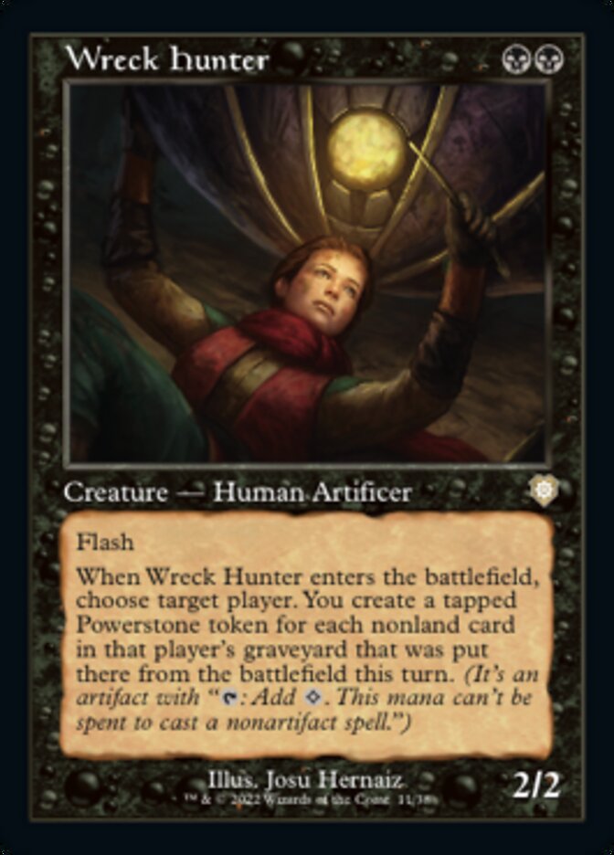 Wreck Hunter (Retro) [The Brothers' War Commander] MTG Single Magic: The Gathering    | Red Claw Gaming