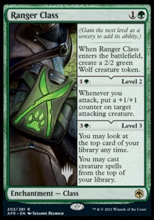 Ranger Class (Promo Pack) [Dungeons & Dragons: Adventures in the Forgotten Realms Promos] MTG Single Magic: The Gathering    | Red Claw Gaming