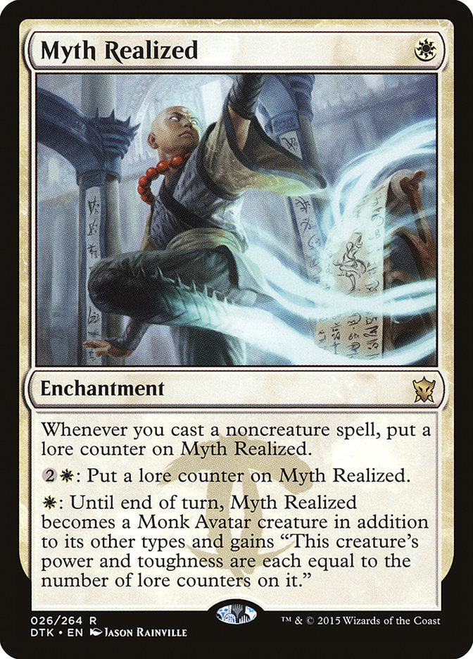 Myth Realized [Dragons of Tarkir] MTG Single Magic: The Gathering    | Red Claw Gaming