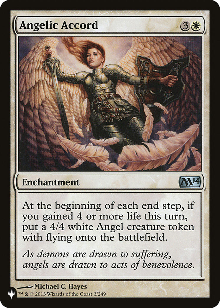 Angelic Accord [Secret Lair: Angels] MTG Single Magic: The Gathering    | Red Claw Gaming