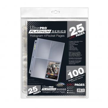 Ultra PRO Platinum Series 4-Pocket Pages Pages Ultra Pro    | Red Claw Gaming