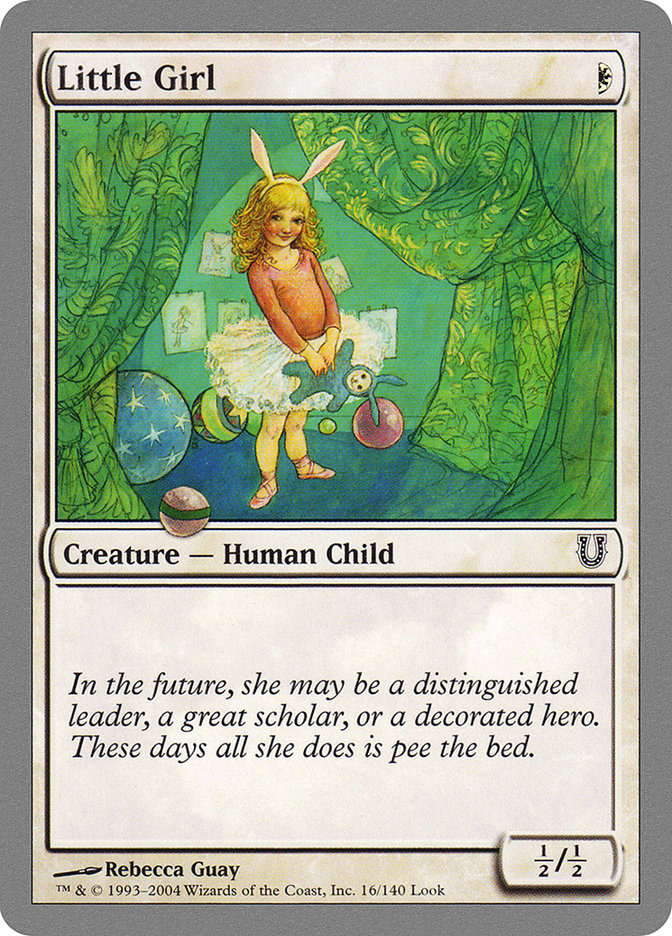 Little Girl [Unhinged] MTG Single Magic: The Gathering    | Red Claw Gaming